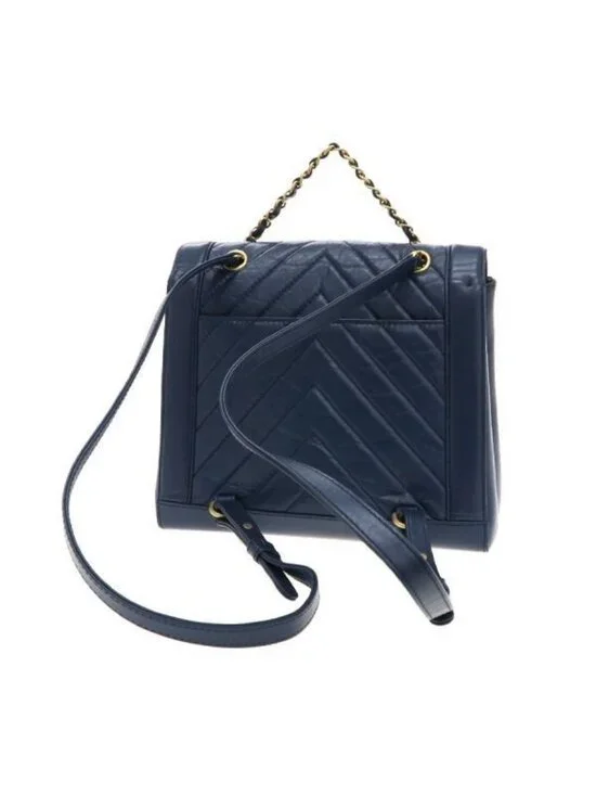 Chanel Chevron Chain Backpack - Picture 3 of 9